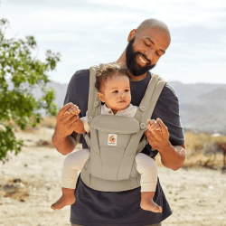 Image showing the Omni Dream Baby Carrier, Soft Olive product.