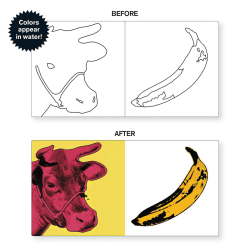 Image showing the Andy Warhol Color Magic Bath Book product.