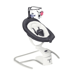 Image showing the Swoon Motion Electric 360 Degrees Baby Swing, Zinc product.
