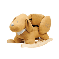 Image showing the Charlie Dog Rocker, Jacquard Caramel product.