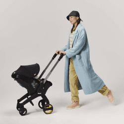 Image showing the Doona i Baby Car Seat to Stroller, Nitro Black product.