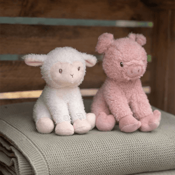 Image showing the Little Farm Sheep Soft Toy product.