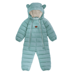 Image showing the Cloud Pramsuit Onesie, 0 - 6 Months, Seagrass product.