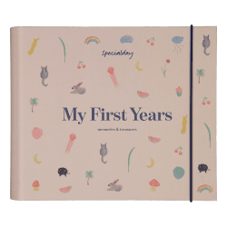 Image showing the My First Years Baby Memory Album, Rose product.