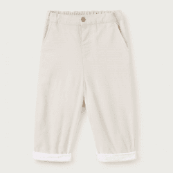 Image showing the Cord Trousers, 3 - 6 Months, Pebble product.