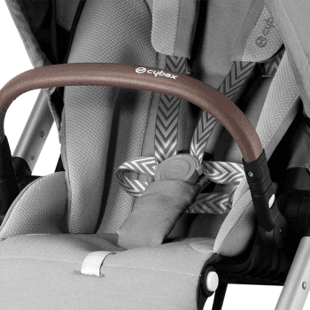 Image showing the Balios S Lux Pushchair, Silver/Lava Grey product.