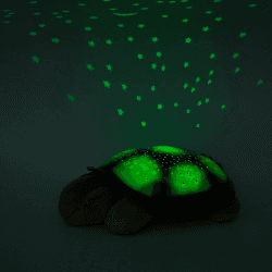 Image showing the Twilight Turtle Star Projector Night Light, Green product.