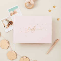 Image showing the My Baby Memory Journal, Blush product.