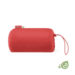 Image showing the Snøgga Puffer Footmuff, Hibiscus Red product.