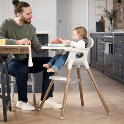 Image showing the Juice Highchair, Croissant product.