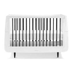Image showing the SnuzKot Skandi Cot Bed excl. Mattress, Mono product.