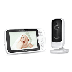 Image showing the Nursery View Premium Digital Video Baby Monitor, 5", White product.