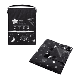 Image showing the Portable Blackout Blind, Large, Black product.