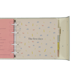 Image showing the My First Years Baby Memory Album, Rose product.
