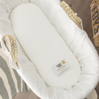 Image showing the Anti Allergy Foam Moses Basket Mattress, Gold product.