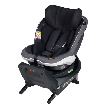 Image showing the iZi Twist i-Size Baby & Toddler Car Seat with Side Twist Rotation - from 6 Months, Fresh Black Cab product.