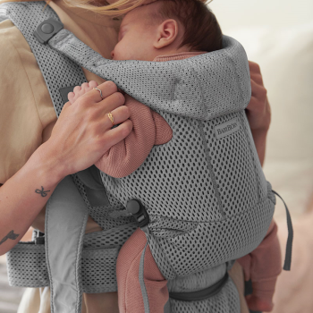 Image showing the Move Baby Carrier, 3D Mesh, Grey product.