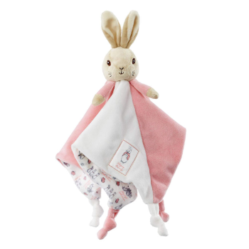 Image showing the Peter Rabbit Flopsy Bunny Comfort Blanket, Multi product.
