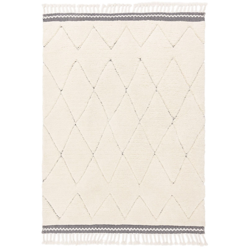 Image showing the Fes Moroccan Boho Rug, 120 x 170cm, Cream product.