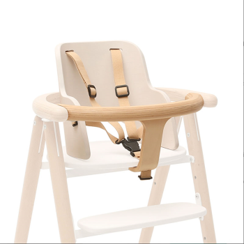Image showing the Tobo Baby Set For High Chair, White/Natural product.