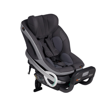 Image showing the BeSafe Stretch Swedish Plus Tested Rear-Facing Baby & Child Car Seat - from 6 Months, Metallic Mélange product.