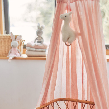Image showing the Vintage Canopy, Pale Pink product.