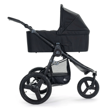 Image showing the Era/Indie/Speed Eco Carrycot with Recycled Materials, Matte Black product.