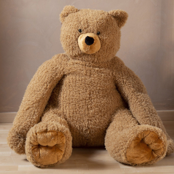 Image showing the Large Sitting Teddy Bear, 76cm, Brown product.