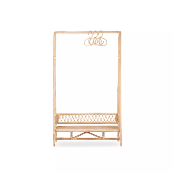 Image showing the Aria Rattan Clothes Rail, Rattan product.