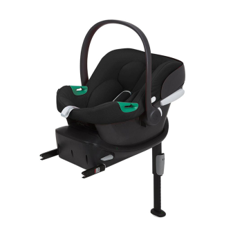 Image showing the Aton B2 I-Size Baby Car Seat With Base, from Birth, Volcano Black product.