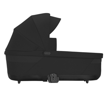 Image showing the Cot S Lux Carrycot, Moon Black product.