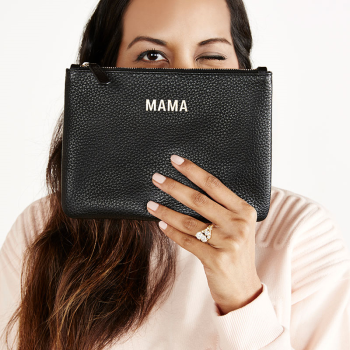 Image showing the Mama Clutch, Black product.