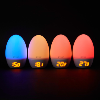 Image showing the GroEgg 2 Night Light & Room Thermometer, Multi product.