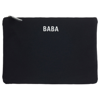 Image showing the Baba Eco Travel Pouch, Black product.