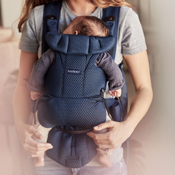 Image showing the Move Baby Carrier, 3D Mesh, Navy Blue product.