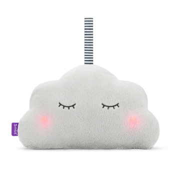 Image showing the SnuzCloud Baby Sleep Aid, Grey product.