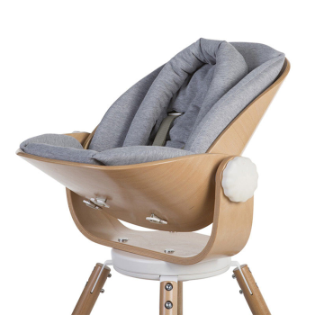 Image showing the Evolu Newborn Seat Cushion For High Chair, Grey product.