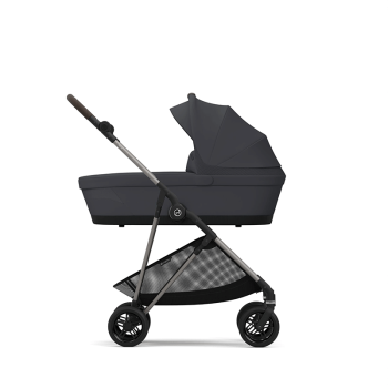 Image showing the Melio Carrycot, Monument Grey product.