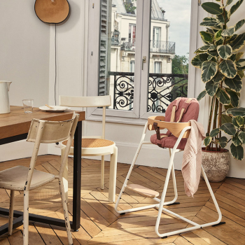 Image showing the Tibu High Chair Cushion, Bois de Rose product.