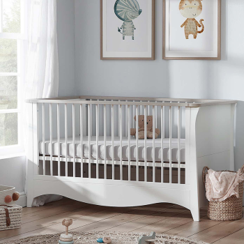 Image showing the Clara Cot Bed excl. Mattress, Driftwood Ash product.