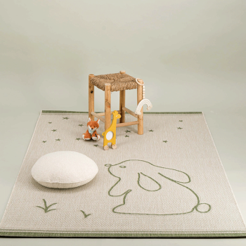 Image showing the Little Rabbit Rug, 120 x 170cm, Multi product.