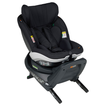 Image showing the iZi Turn i-Size Baby & Toddler Car Seat with 360° Rotation - from 6 Months, Fresh Black Cab product.