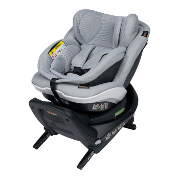 Image showing the iZi Twist B i-Size Baby & Toddler Car Seat with Side Twist Rotation - from Birth, Peak Mesh product.
