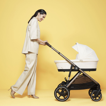 Image showing the Gazelle S Carrycot, Moon Black product.