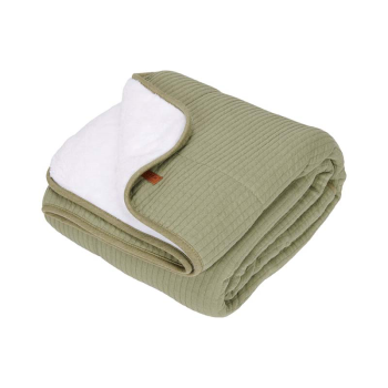 Image showing the Pure Bassinet Blanket, Olive product.