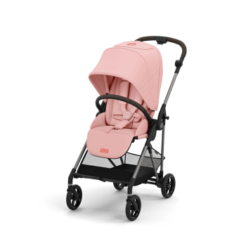 Image showing the Melio Compact Pushchair, Hibiscus Red product.