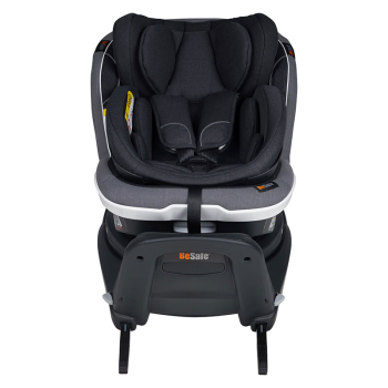 Image showing the iZi Twist B i-Size Baby & Toddler Car Seat with Side Twist Rotation - from Birth, Fresh Black Cab product.