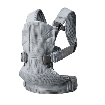 Image showing the One Air Baby Carrier, 3D Air Mesh, Silver product.