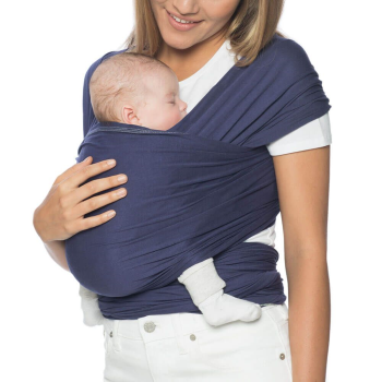 Image showing the Aura Baby Sling Wrap, Indigo product.