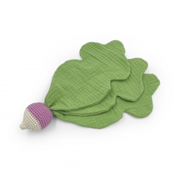 Image showing the Radish Crochet Comforter, Green product.